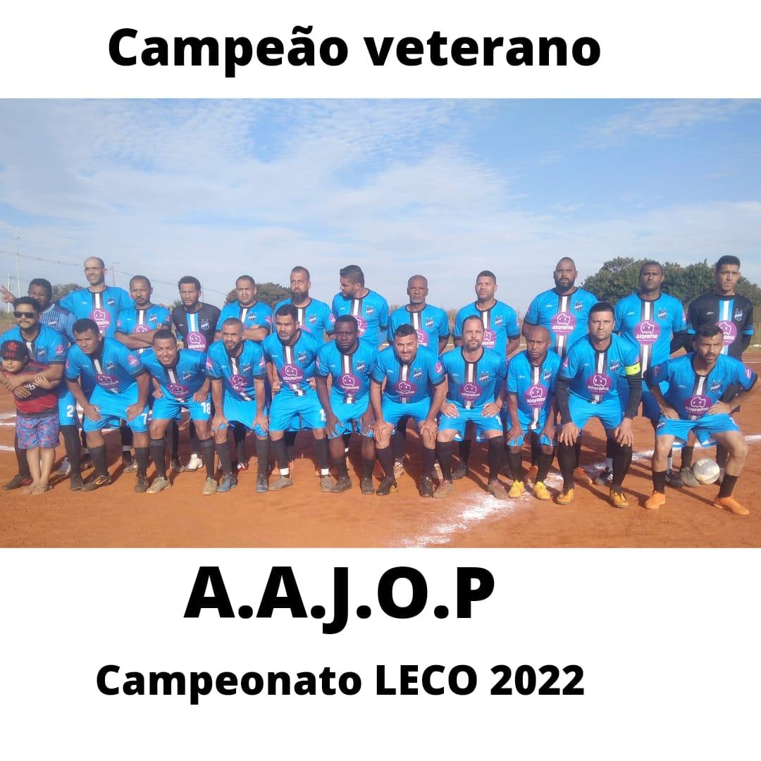 AAJOP CAMPEÃO VETERANOS DA OCIDENTAL