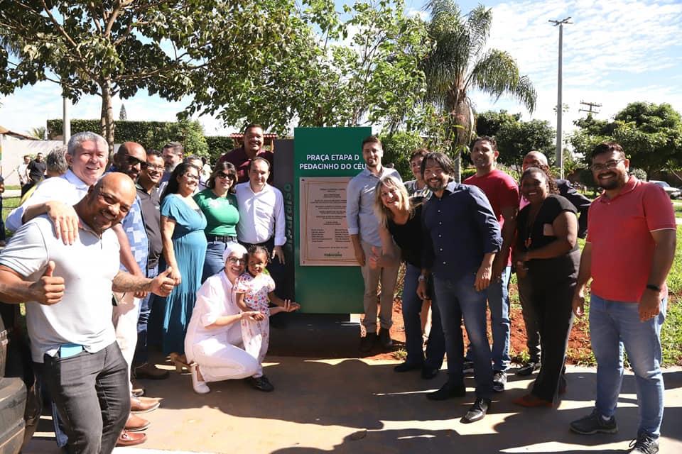PREFEITO PÁBIO MOSSORÓ INAUGURA PRAÇA ETAPA ''D'' PEDACINHO DO CÉU