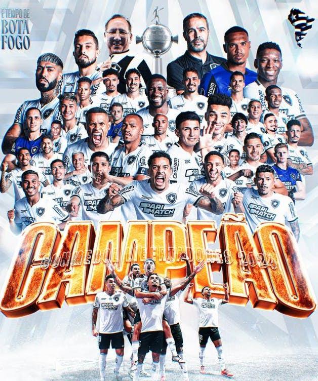 GALÁTICOS ALVINEGROS: O ELENCO DO BOTAFOGO NA FINAL DA LIBERTADORES TEVE UM CUSTO DE R$ 338 Milhões