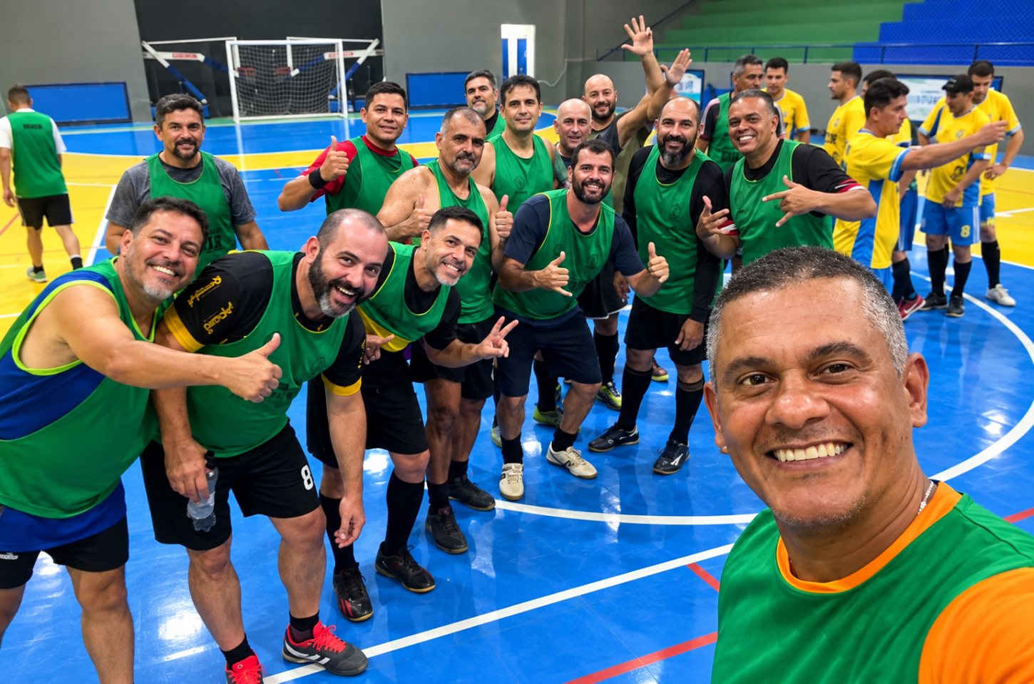 PELADA DE VETERANOS - FUTSAL E SOCIETY