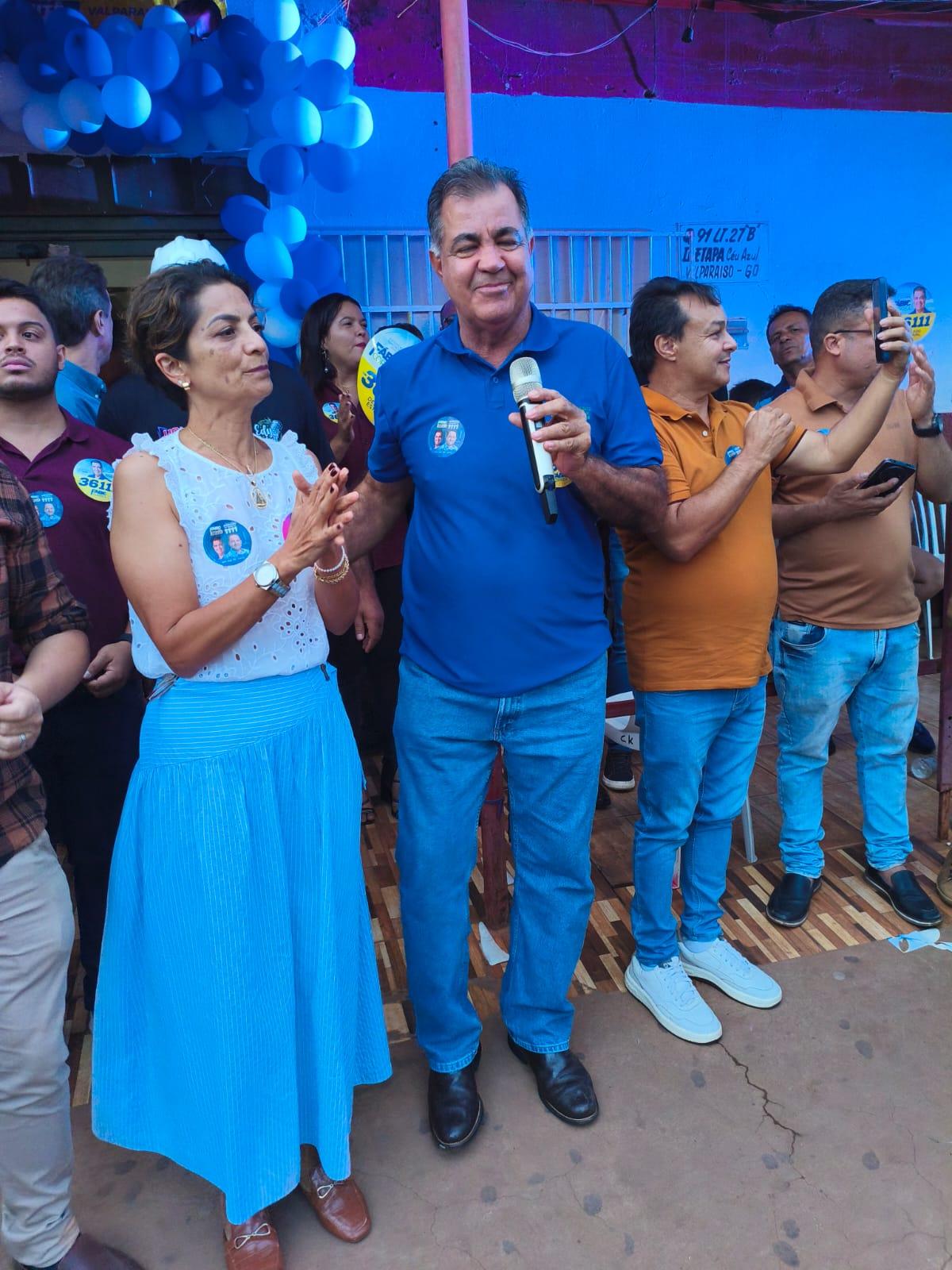 Fábio Correa e Esposa Marli