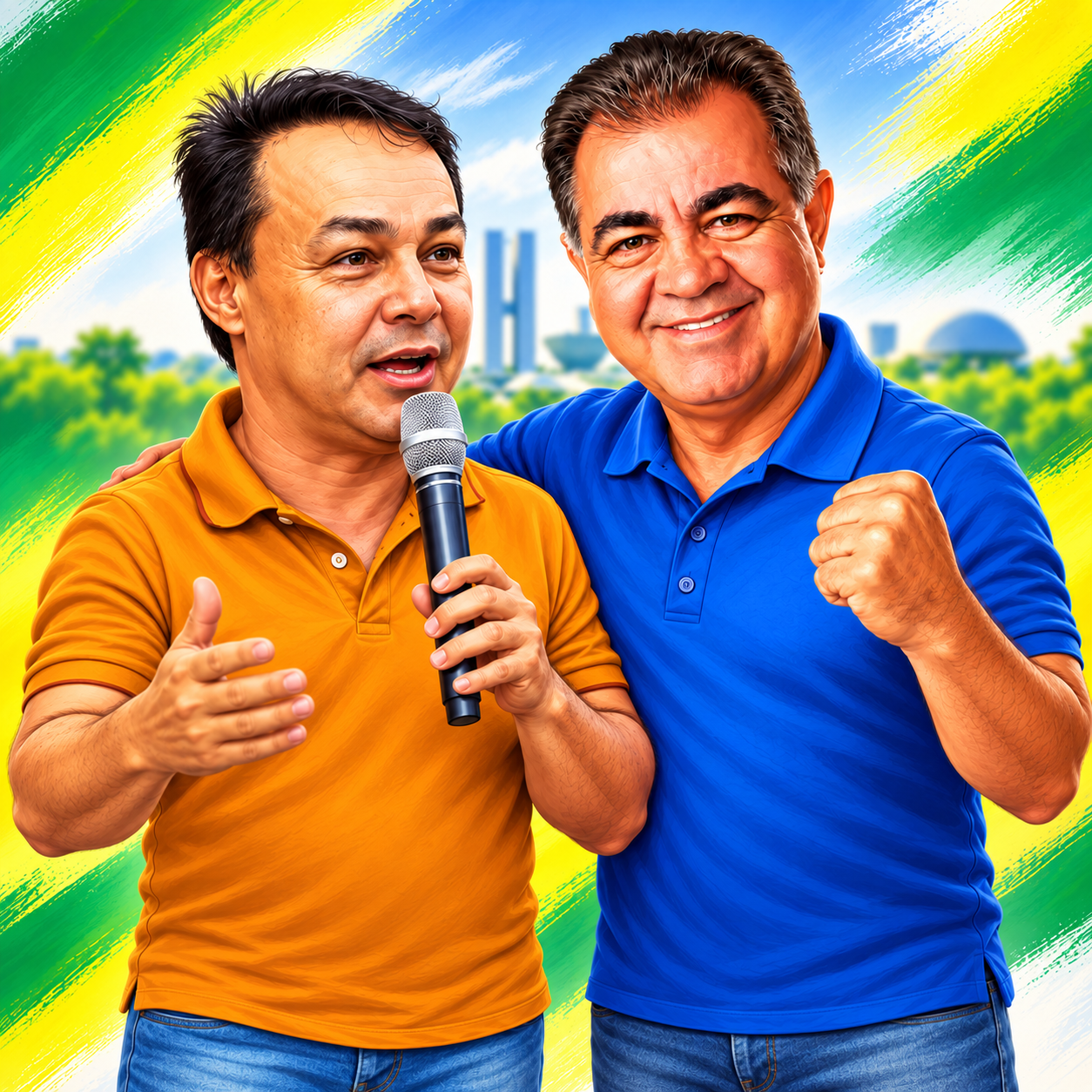 Prefeito Lulinha e Fábio Correa