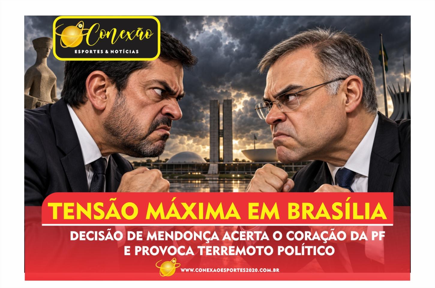 TENSÃO MÁXIMA EM BRASÍLIA: AFASTAMENTO DO DIRETOR DA PF MEXE COM GOVERNO E SUPREMO