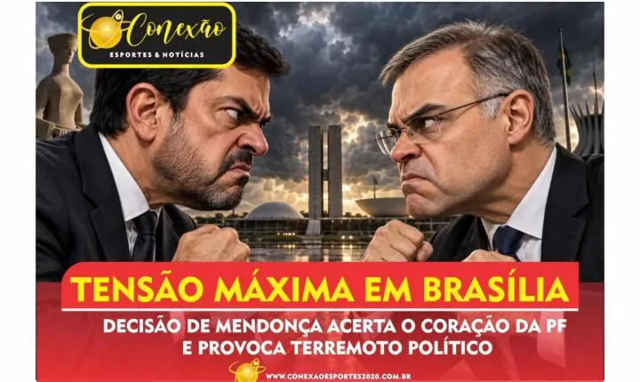 TENSÃO MÁXIMA EM BRASÍLIA: AFASTAMENTO DO DIRETOR DA PF MEXE COM GOVERNO E SUPREMO